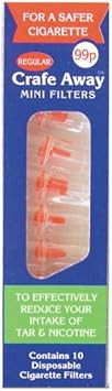 Crafe Away anti-smoking mini filters 10