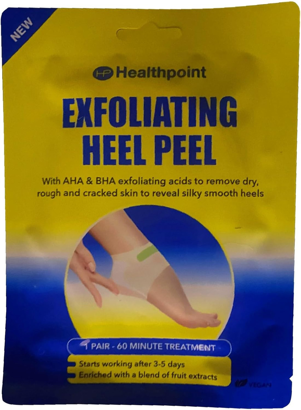 Healthpoint Exfoliating Heel Peel with AHA & BHA