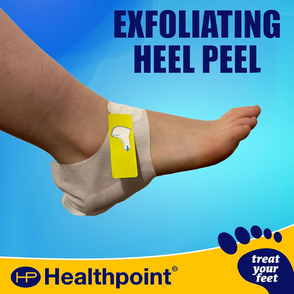 Healthpoint Exfoliating Heel Peel with AHA & BHA