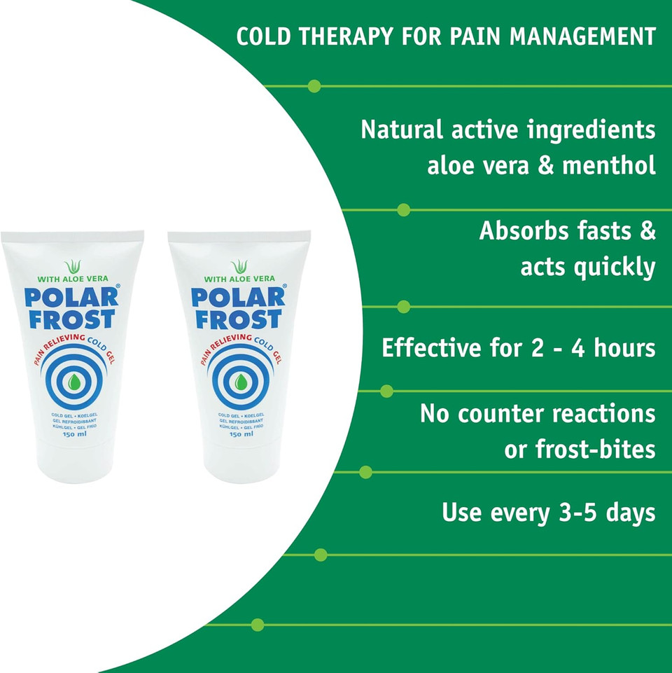 Polar frost ® Plus Maximum Pain Relief Gel 150ml