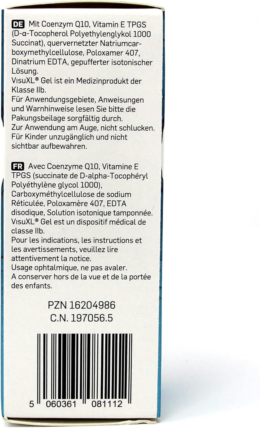VisuXL Gel Drops 10 Millilitres x 1 Pack