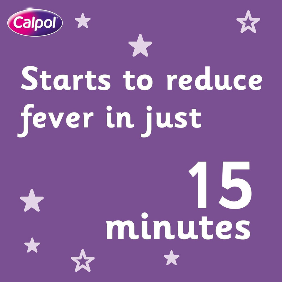 Calpol Sugar-Free Infant Suspension Paracetamol (1 x 100ml), Strawberry Flavour CalpolInfant with Paracetamol for Fever & Pain Relief, Suitable for 2+ Months Babies & Kids