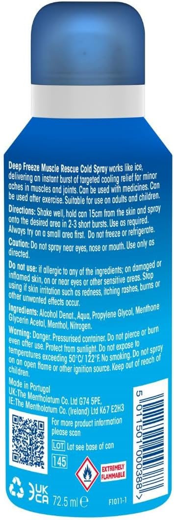 Deep Freeze, Pain Relief Glide On Gel, 50 gram