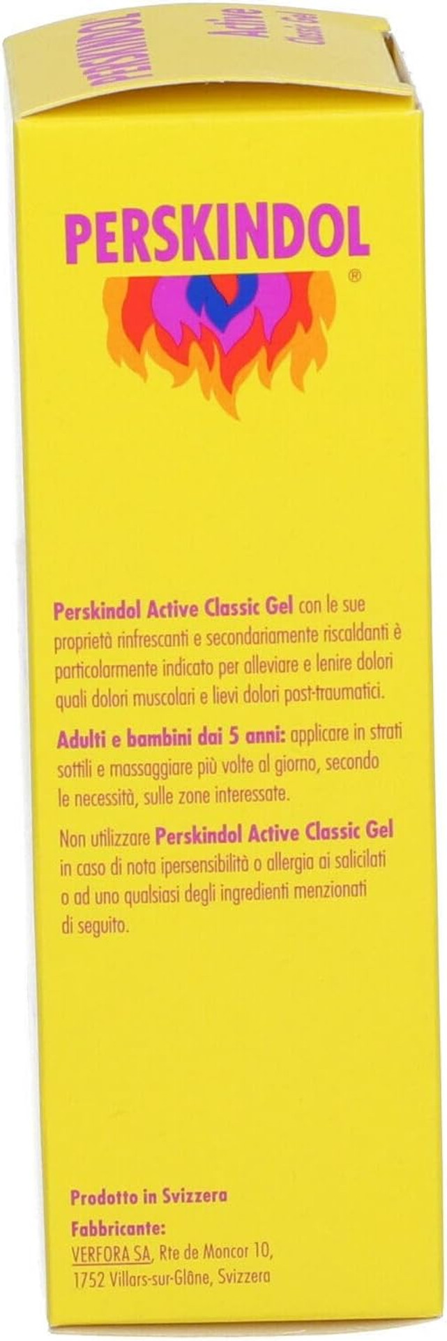 PERSKINDOL GEL from Swiss - Muscles Aches Strain Pain Relief -100ml / 3.38floz PERSKINDOL GEL from Swiss - Muscles Aches Strain Pain Relief -100ml / 3.38floz