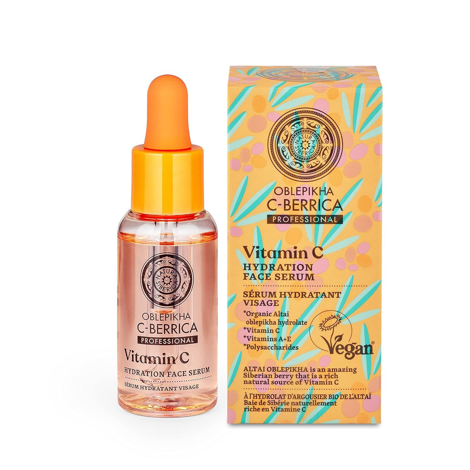 Natura Siberica C-Berrica Hydration Natural Face Serum 1.01 Fl Oz