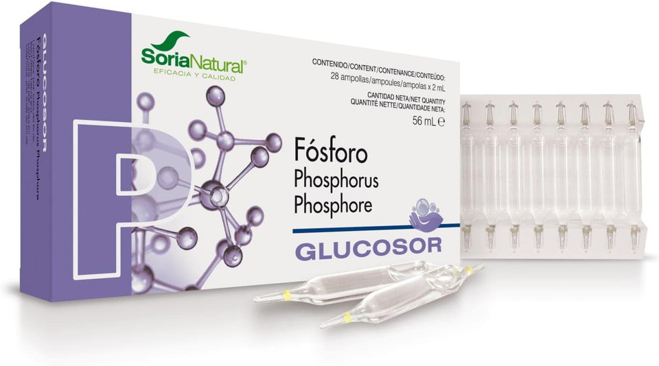 Soria Glucosor Fosforo 28 Ampollas X 2ml