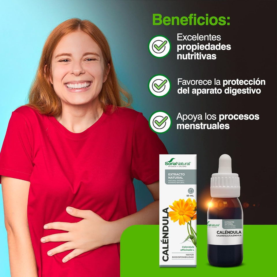 Soria Natural Calendula Natural Extract 50ml