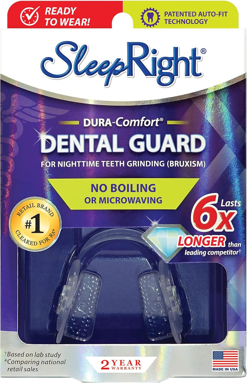 SleepRight Dura Comfort Dental Night Guard