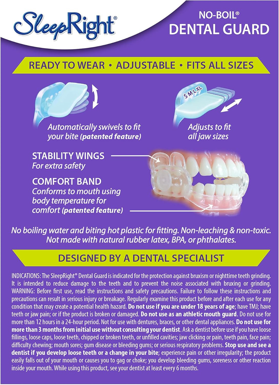 SleepRight Dura Comfort Dental Night Guard
