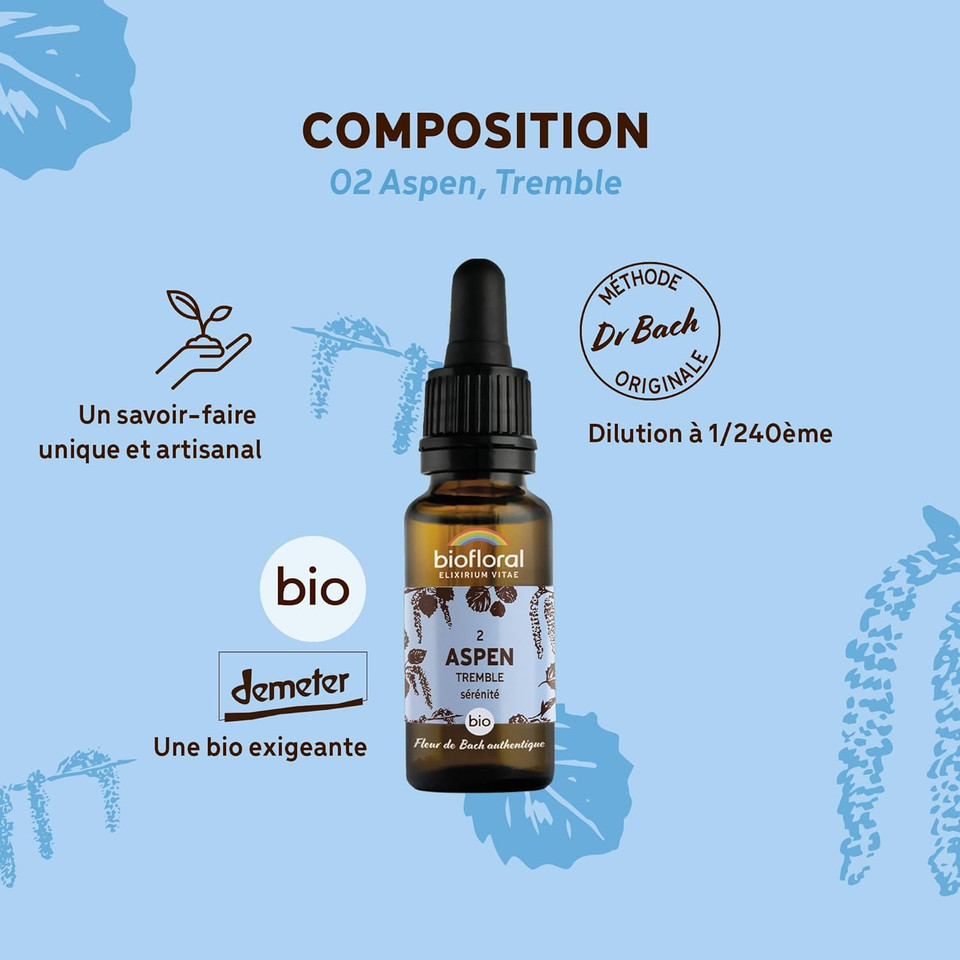 Biofloral Elixir Aspen No. 2 Tremble 20ml
