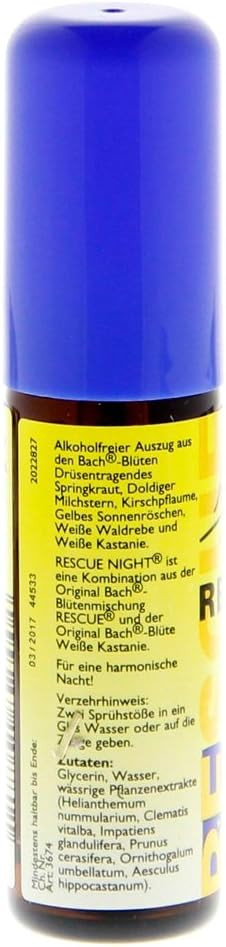BACH ORIGINAL Rescue Night Spray, 20 ml