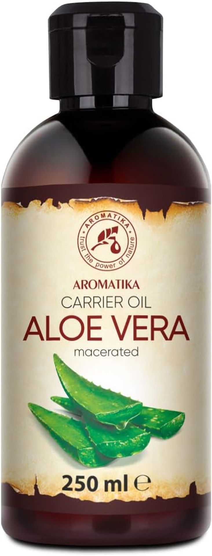 Pure Aloe Vera Oil 250ml - Aloe Barbadensis - Brasil - Skin - Face & Baby Oil - Aloe Vera Oils