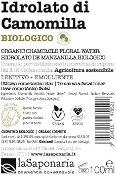 La Saponaria - Organic Chamomile Hydrolate 100ml