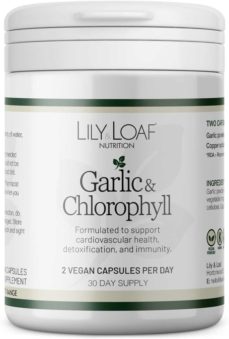 Garlic & Chlorophyll | 60 Capsules