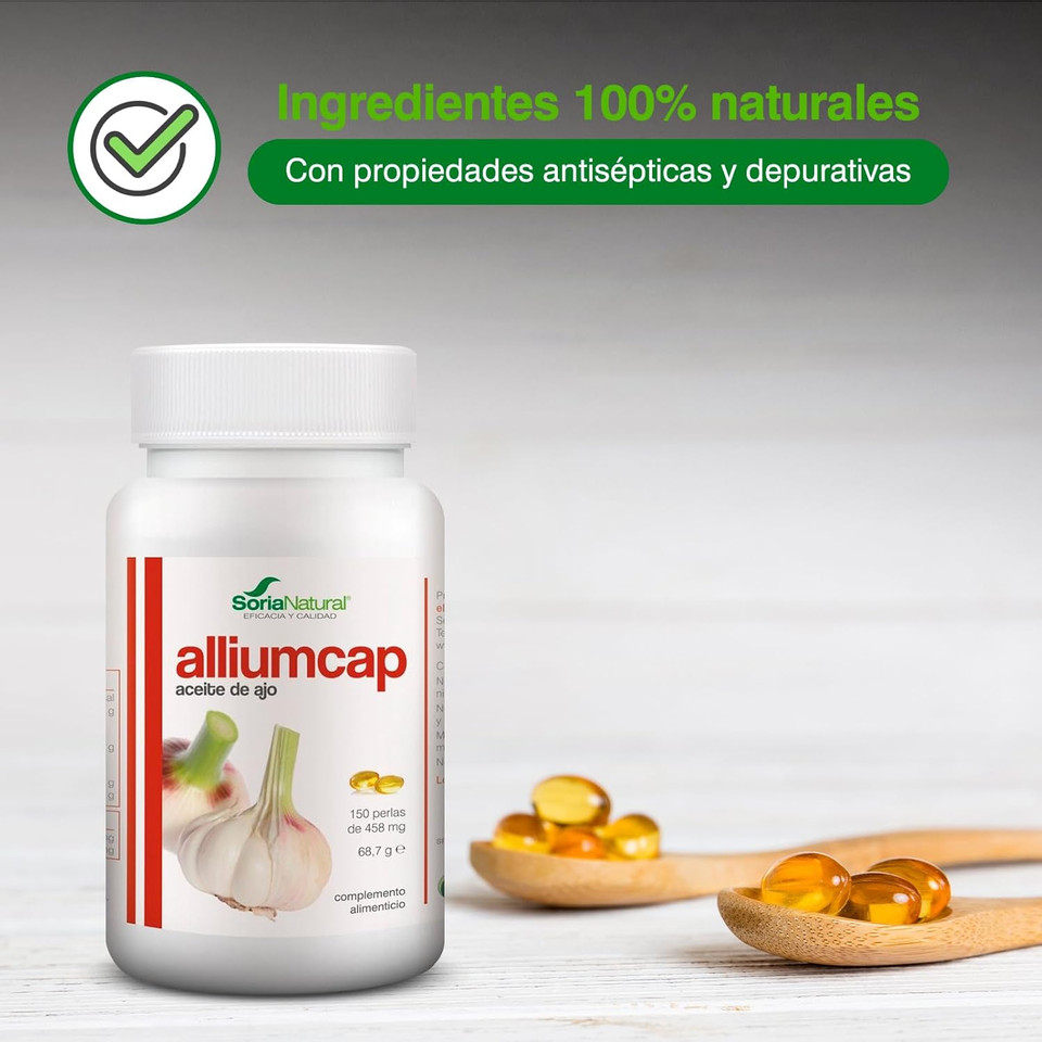 Soria Alliumcap Garlic Oil - 150ca