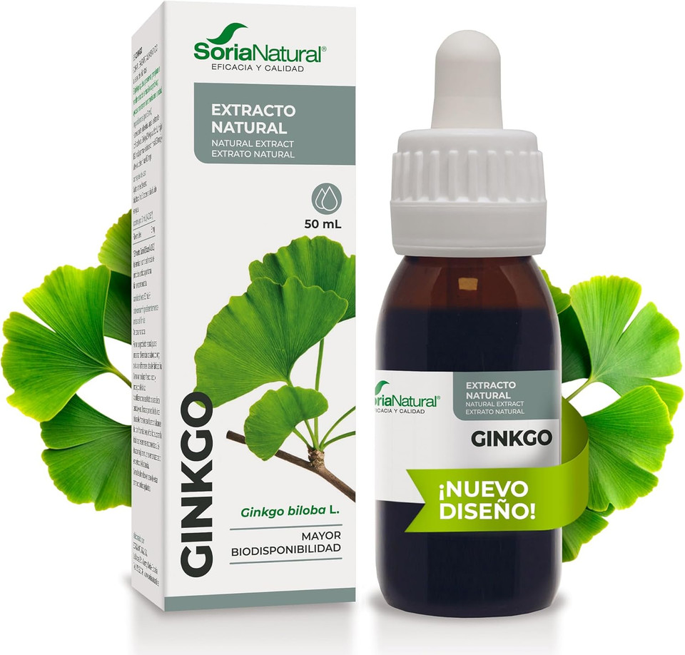Soria Natural Ginkgo Biloba Natural Extract 50ml