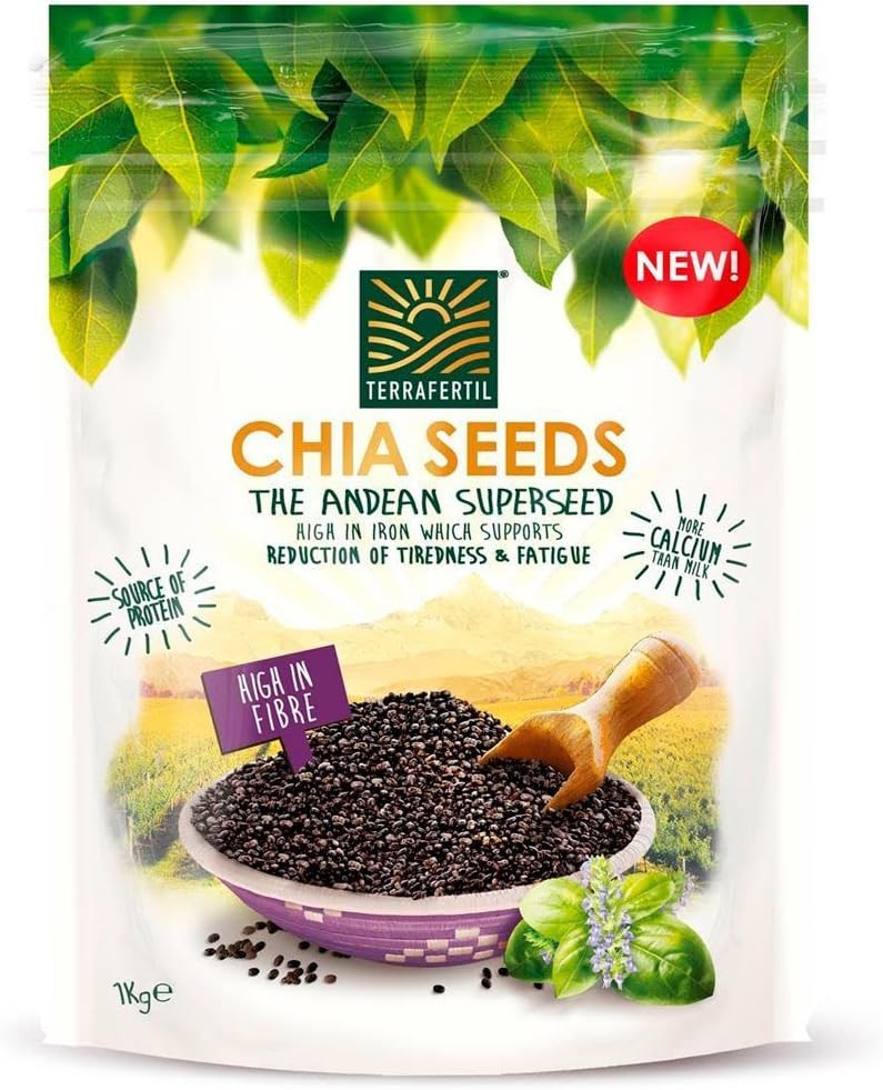 Terrafertil Chia Seeds, 1kg