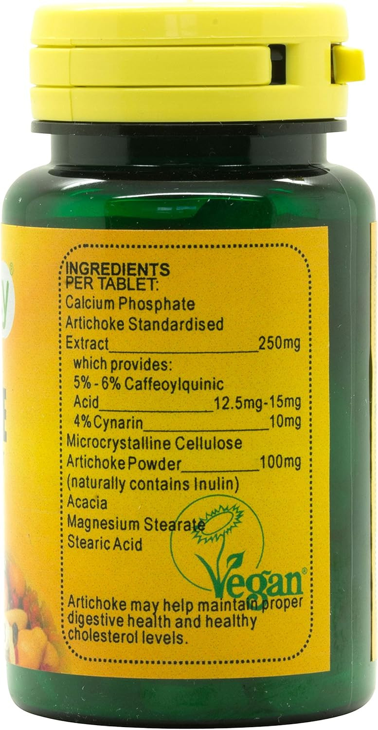 Veganicity Artichoke - Pack of 60 Vegan Tablets