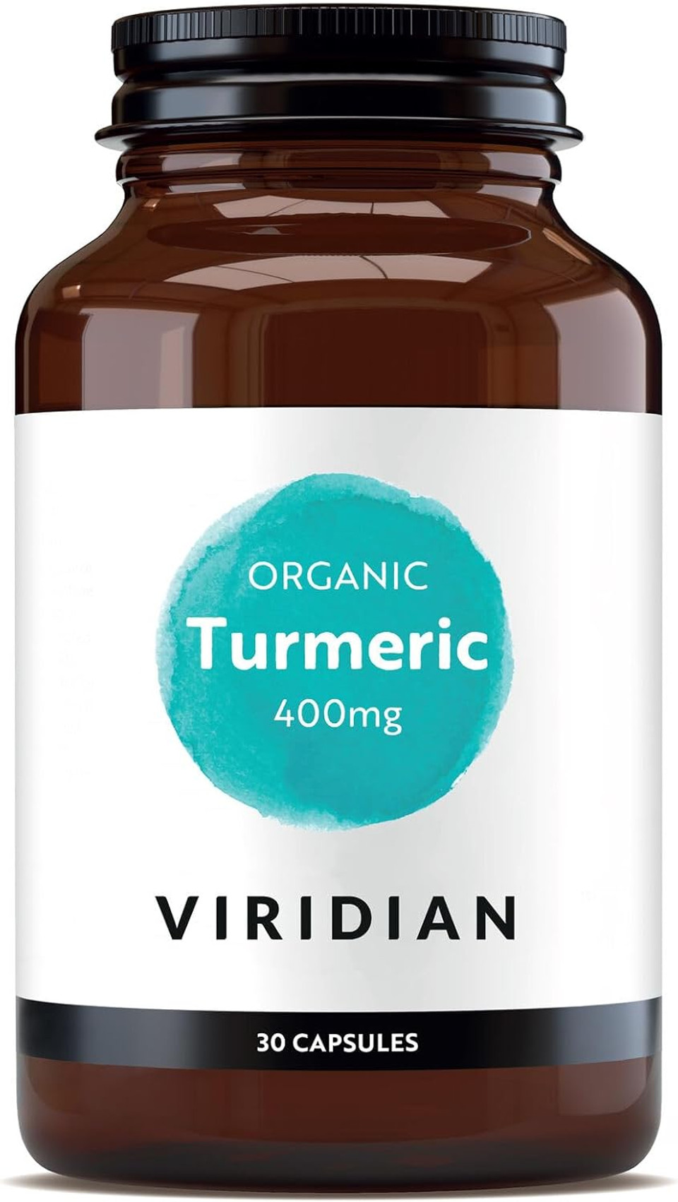 Viridian - Organic Turmeric 400mg - 30 Caps | Joint Health & Mobility Support | Sustainably Sourced from South India | Pure & Vegan Formula | 100% Active Ingredients | Expertly Formulated