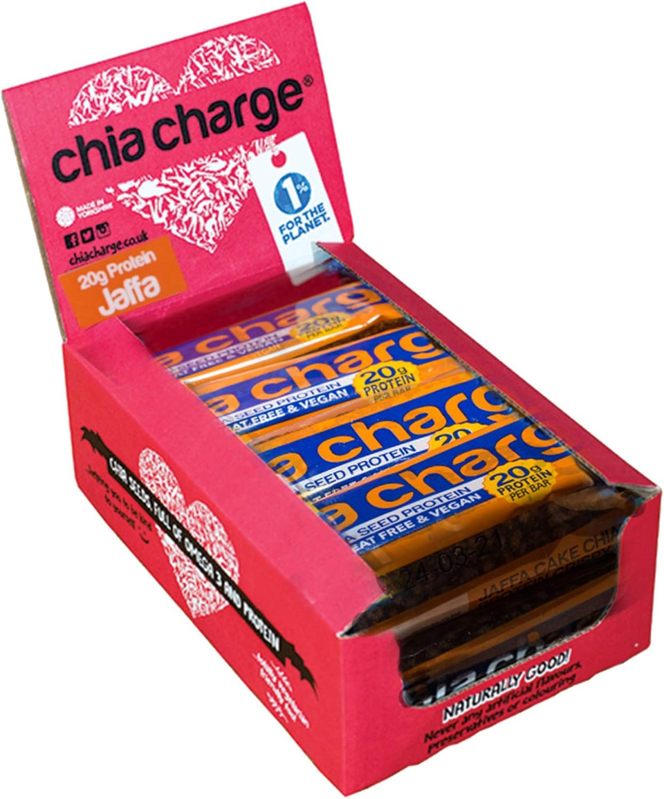 High Protein Bars - Sports Nutrition Vegan Protein Bar - 20g Protein Healthy Snack Bars for Adults - Gluten Free Nutritional- 10 x 60g (Pack of 10) Jaffa Cake