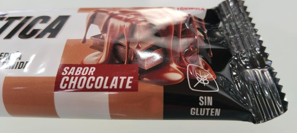 Nutrisport - Energy Bars 49g - Chocolate Flavor - High in Proteins and Carbohydrates - No Palm Oil - Gluten Free - Box of 24 units