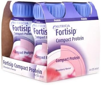 FORTISIP COMPACT PROTEIN LIQ STRAWB 125ml BOTTLE x24