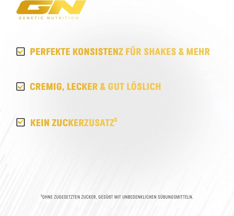 GN Laboratories 100% Dairy Whey Protein Powder 1 kg (Strawberry Crema) - Protein Powder with 23 g Protein per Serving, Ideal for Muscle Building and Preservation, Tested Quality, Made in Germany