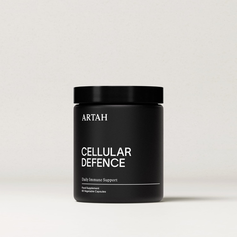 ARTAH Cellular Defence Supplement - Containing Vitamin A, Vitamin C, Zinc, and Selenium, alongside Quercetin, Astragalus, Reishi and Beta Glucans