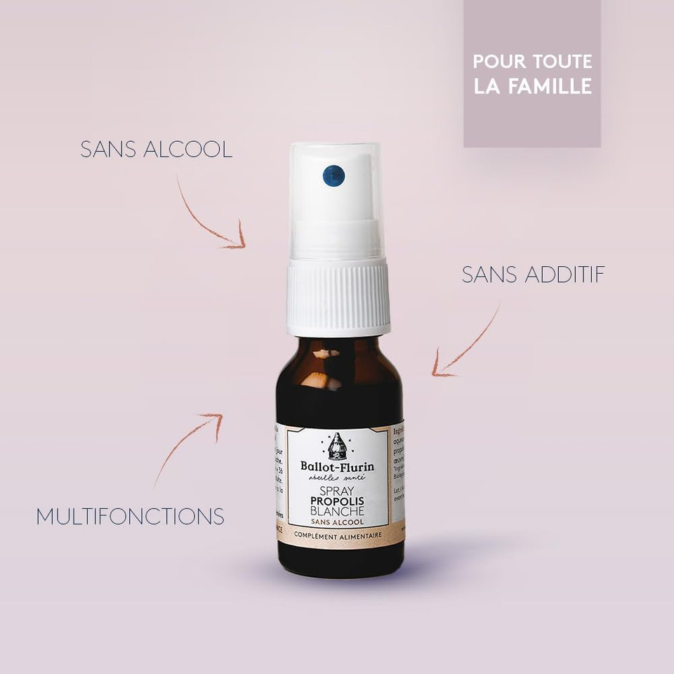 Ballot Flurin Alcohol-Free Propolis Spray