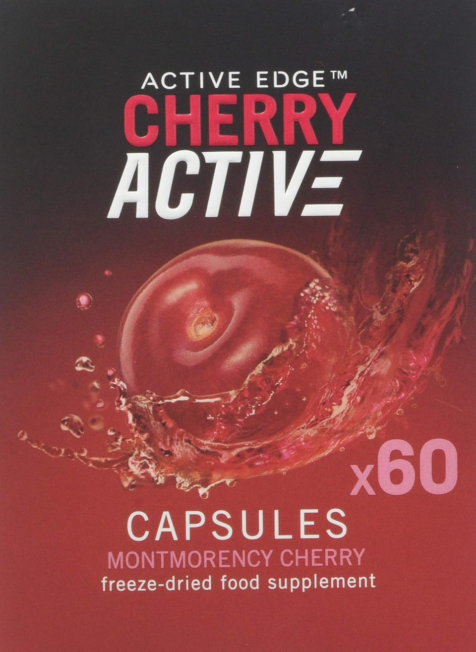 CherryActive Active Edge Capsules 60 Capsules (Pack of 6)