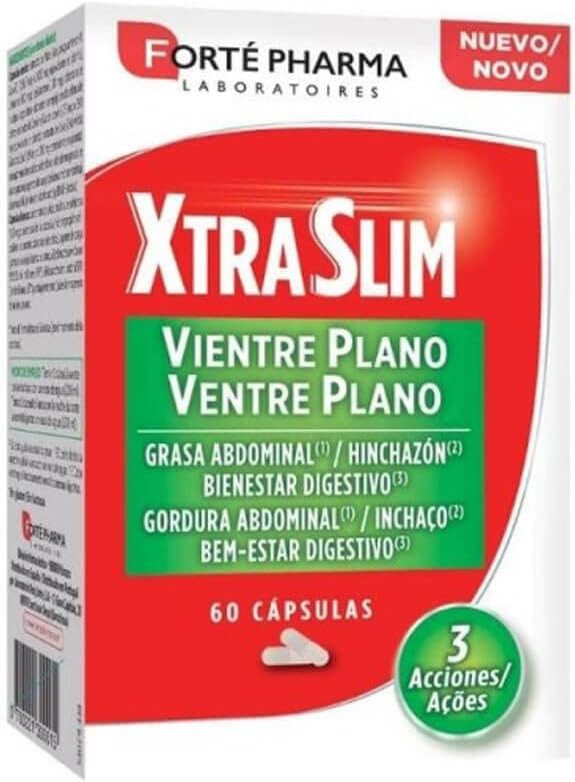XTRASLIM vientre plano 60 cápsulas