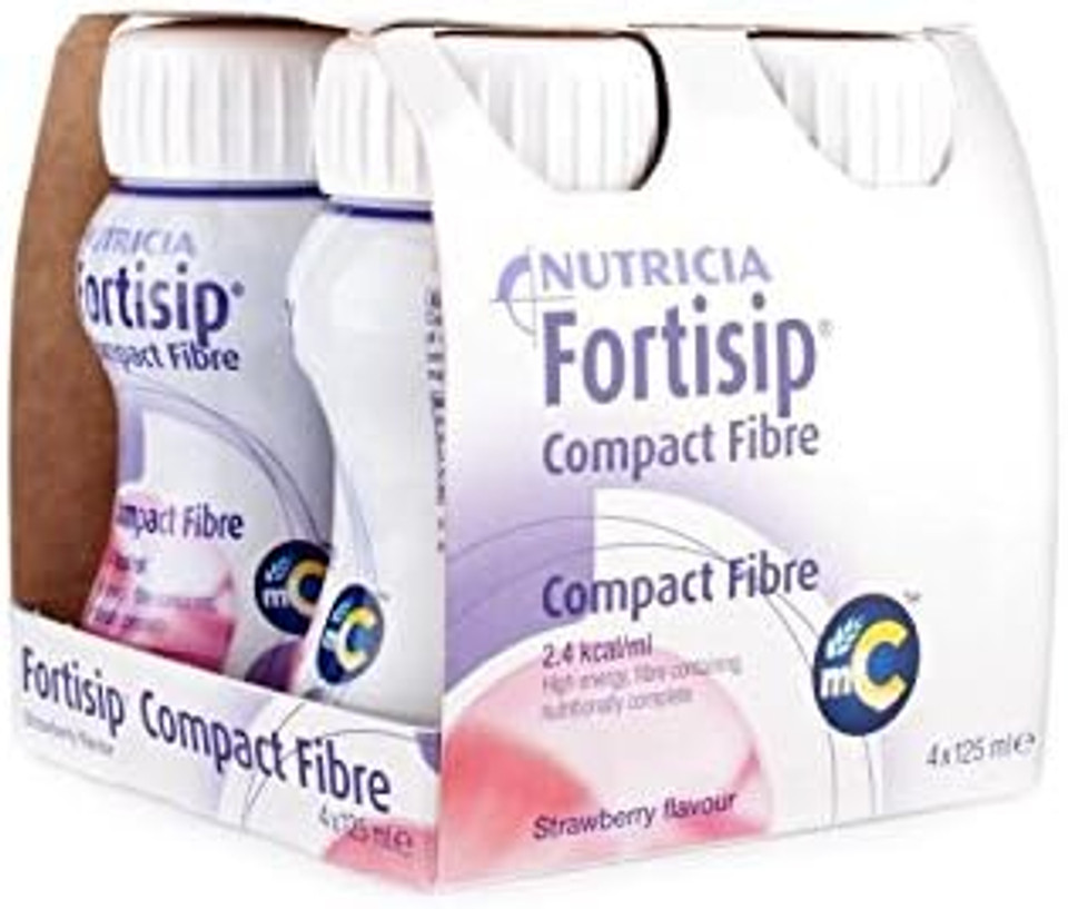 Fortisip Compact Fibre Strawberry (4 x 125ml)
