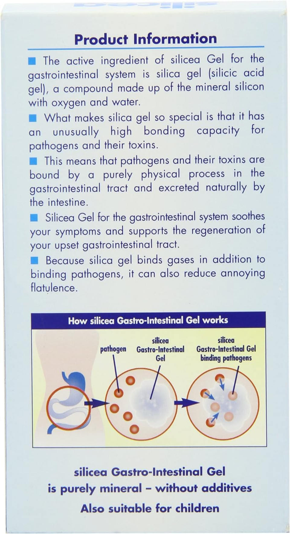 Hubner Silicea 68503 Gastrointestinal Gel, 200ml