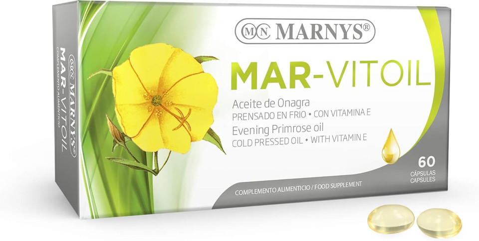 Marny's Evening Primrose Oil (Mar-Vitoil) 500mg. 60Perlas