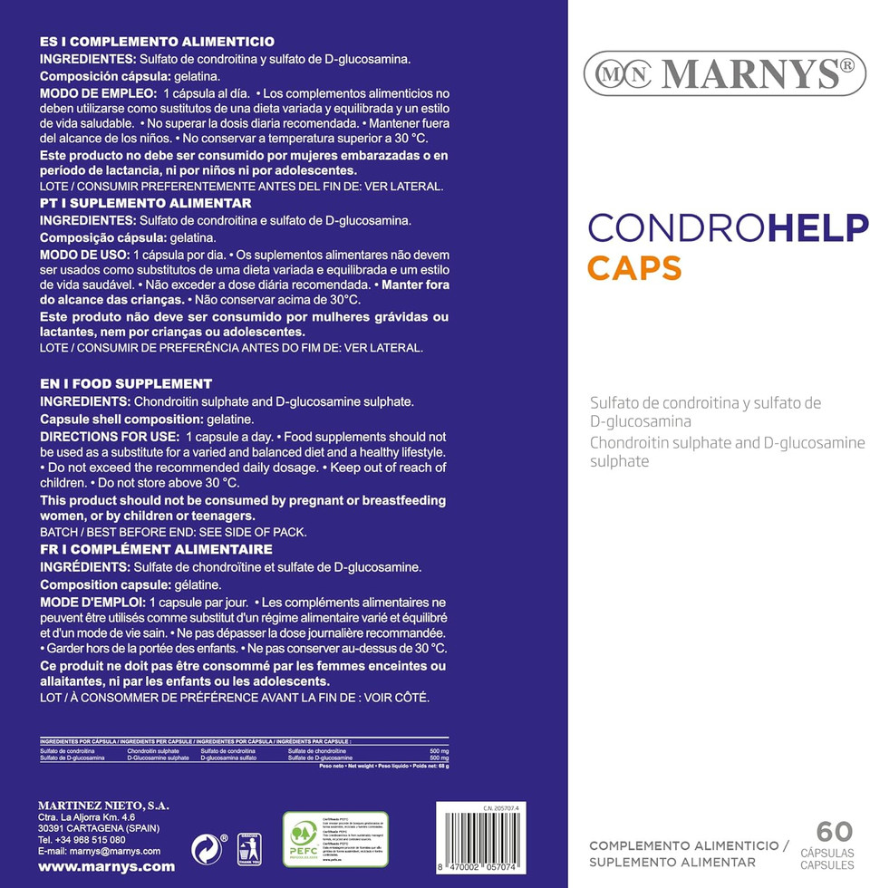 Marnys Condrohelp 60 Cápsulas