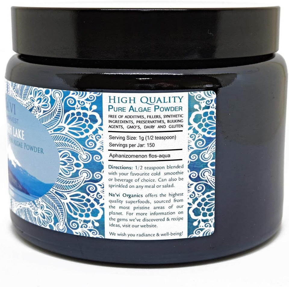 Klamath Lake BioActive Blue-Green Algae Juice Powder - Wild Harvested (150g)