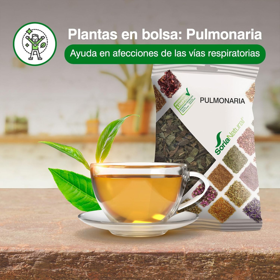 IJSALUT  Pulmonary Leaf 25 g Soria Natural 25 g