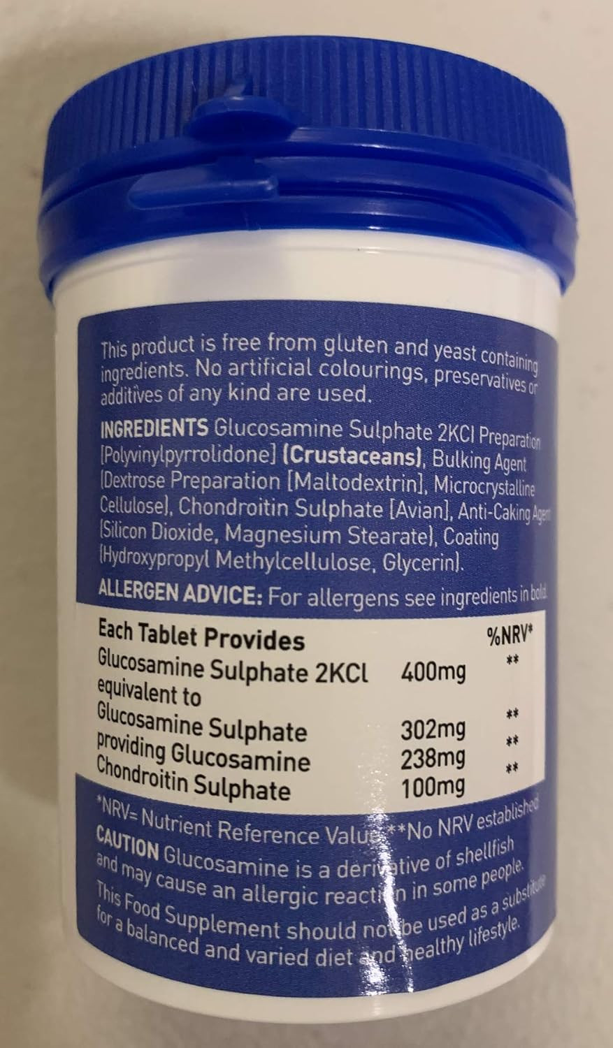 6 x Valupak Gluc&Chond 400/100Mg
