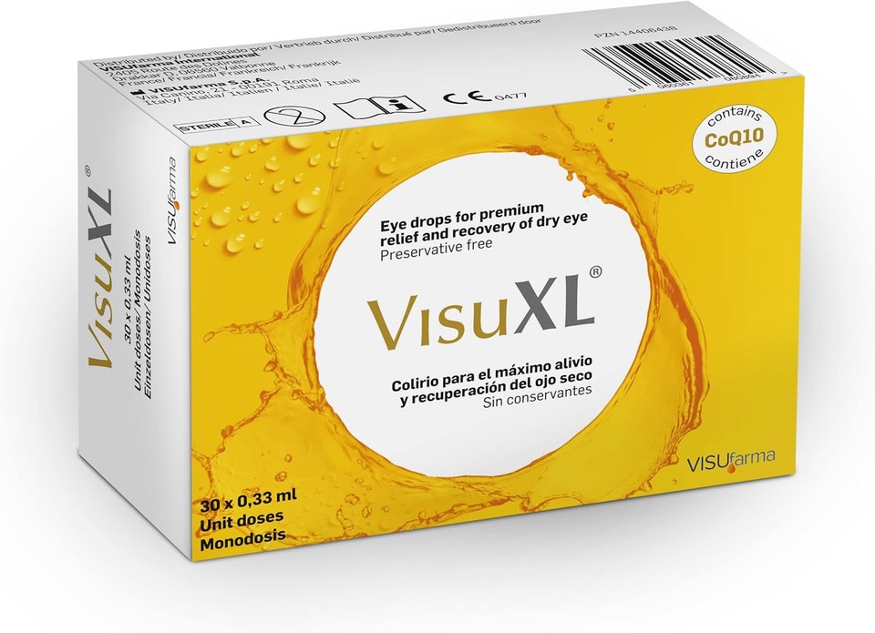 VisuXL Eye Drops 30 x 0.3 Millilitres Unit Dose Vials x2 Pack