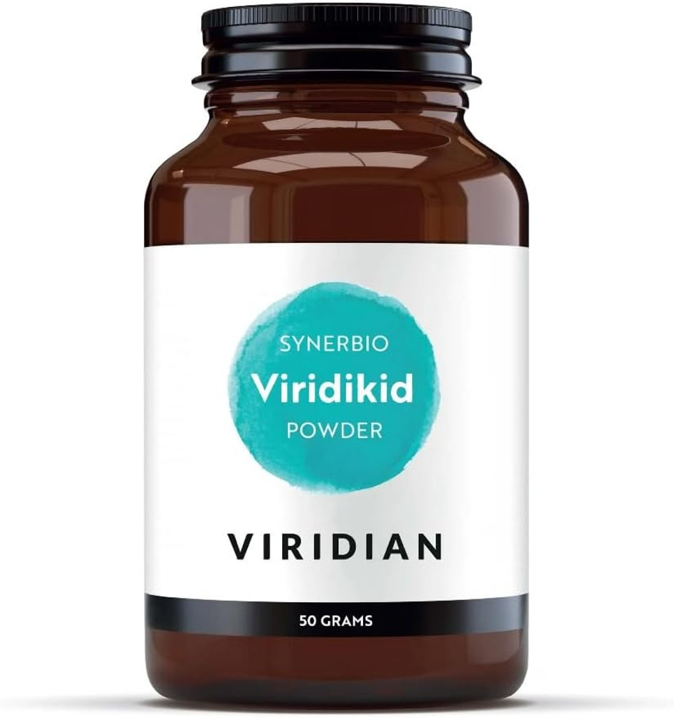 Viridian  Viridikid Synerbio Powder with Vitamin C - 50g | Expertly Formulated Friendly Bacteria | Prebiotics | Vitamin C to Support Normal Immunity | Dairy-Free | 100% Active Ingredients Viridian  Viridikid Synerbio Powder with Vitamin C - 50g | Expertly Formulated Friendly Bacteria | Prebiotics | Vitamin C to Support Normal Immunity | Dairy-Free | 100% Active Ingredients