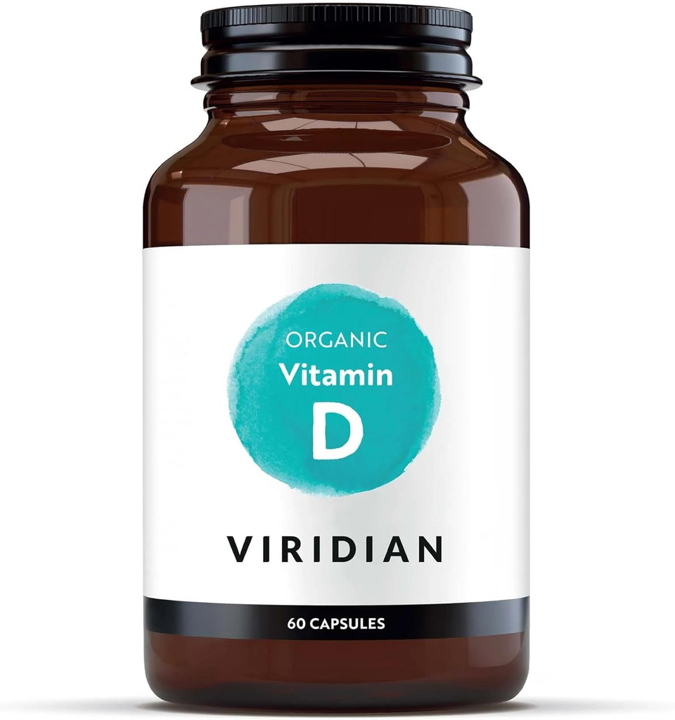 Viridian - Organic Vitamin D2 400IU - 60 Caps | Vegan Formula, Sourced from Organic Mushrooms | Contributes to Normal Bones, Teeth, Muscles & Immunity | Nutritionist Formulated Viridian - Organic Vitamin D2 400IU - 60 Caps | Vegan Formula, Sourced from Organic Mushrooms | Contributes to Normal Bones, Teeth, Muscles & Immunity | Nutritionist Formulated