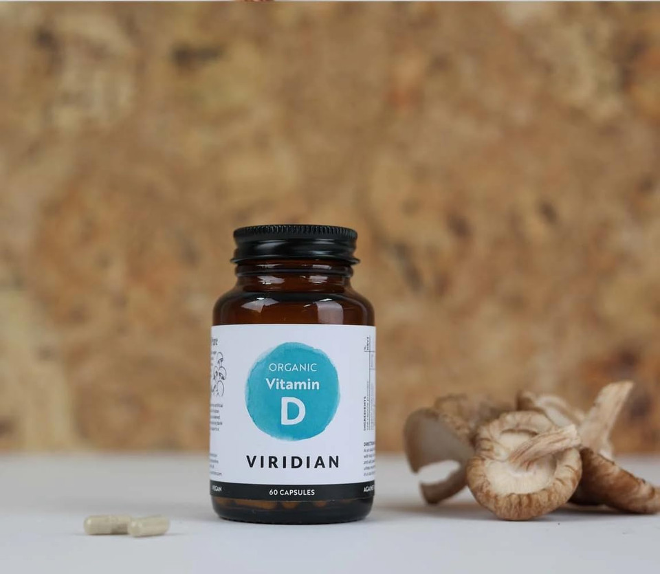 Viridian - Organic Vitamin D2 400IU - 60 Caps | Vegan Formula, Sourced from Organic Mushrooms | Contributes to Normal Bones, Teeth, Muscles & Immunity | Nutritionist Formulated Viridian - Organic Vitamin D2 400IU - 60 Caps | Vegan Formula, Sourced from Organic Mushrooms | Contributes to Normal Bones, Teeth, Muscles & Immunity | Nutritionist Formulated