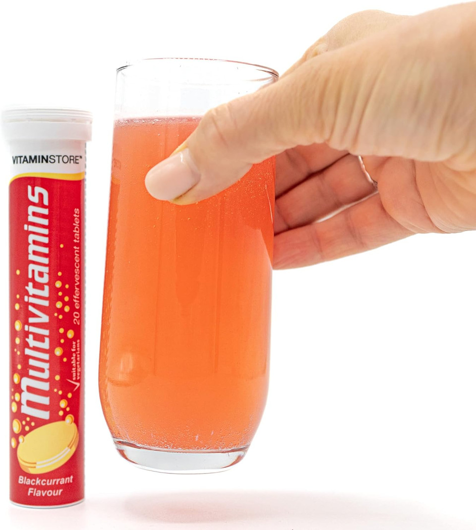 Vitamin Store Variety Pack Effervescent Tablets - 6 Packs Variety of 20 Flavoured Dissolvable Fizzy Supplement - Contains Vitamins C, D, Zinc & Selenium Vitamin Store Variety Pack Effervescent Tablets - 6 Packs Variety of 20 Flavoured Dissolvable Fizzy Supplement - Contains Vitamins C, D, Zinc & Selenium