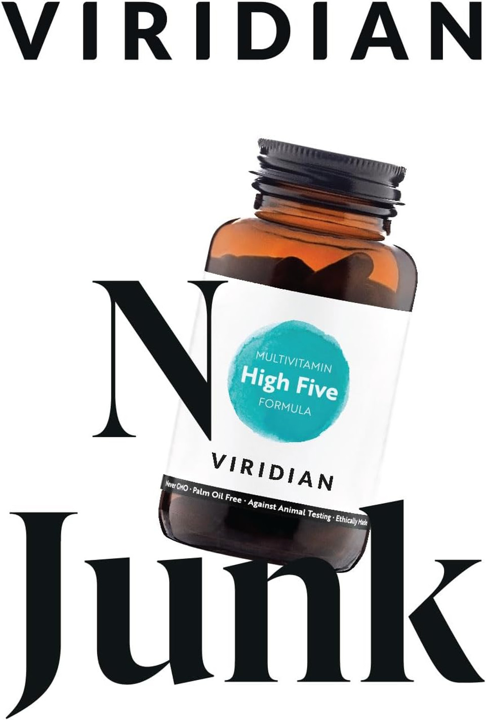 B0037HCH7CViridian - High B5 Complex + VIT C - 30 Caps | Energy & Immune Support | Reduces Tiredness & Fatigue | Complete B-Vitamin Formula | 100% Active Ingredients | Expertly Formulated