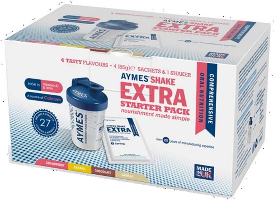 AYMES SHAKE EXTRA STARTER PACK - 4X85G