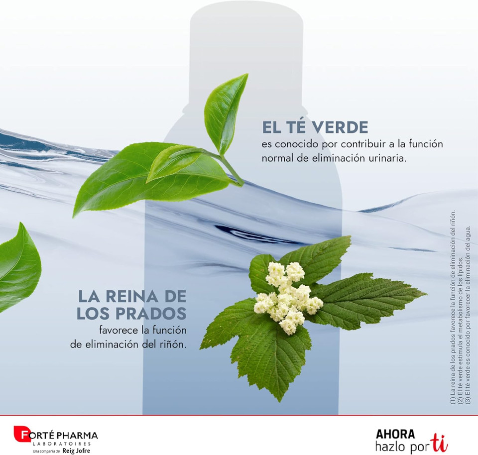 Forté Pharma Turboslim Drenante Sabor Frambuesa - 500ml