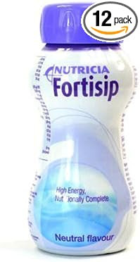 Fortisip Bottle Multipack (ALL FLAVOURS or MIXED 12) 12 x 200ml (Neutral) by Fortisip by Fortisip