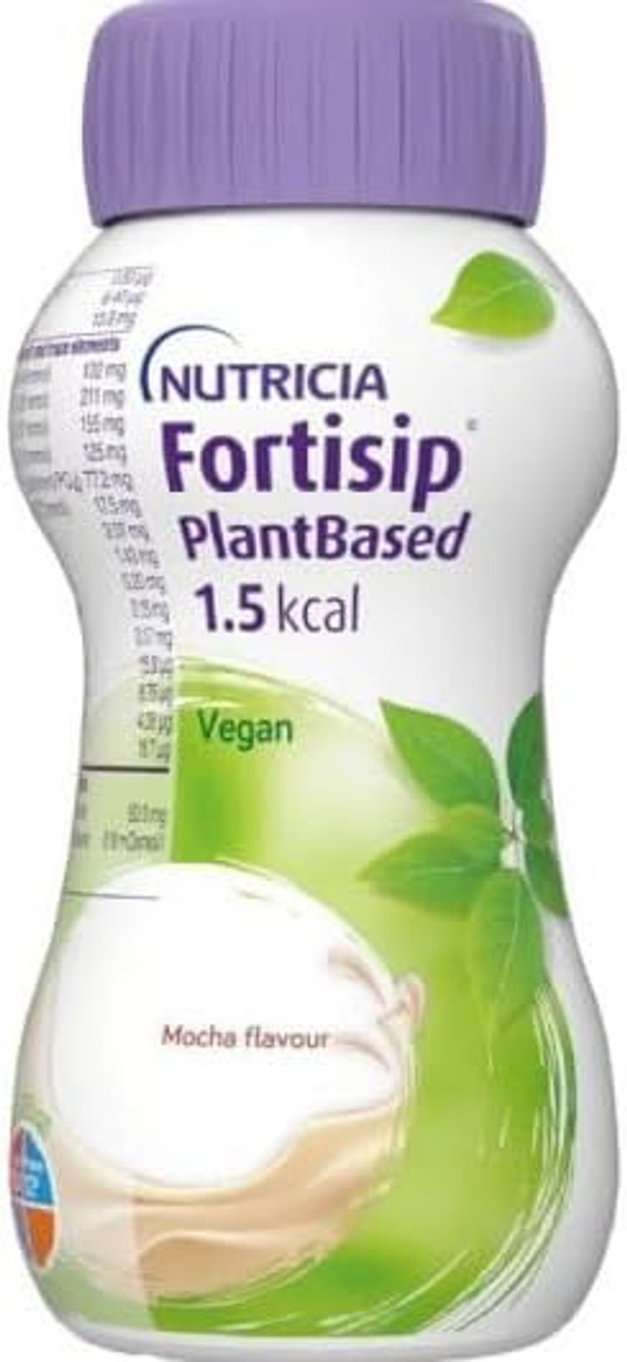 Fortisip Plant-Based Mocha Drink 1.5kl, 200ml, Pack of 24
