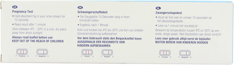 Alvita Mid Stream Pregnancy Test Kit Single