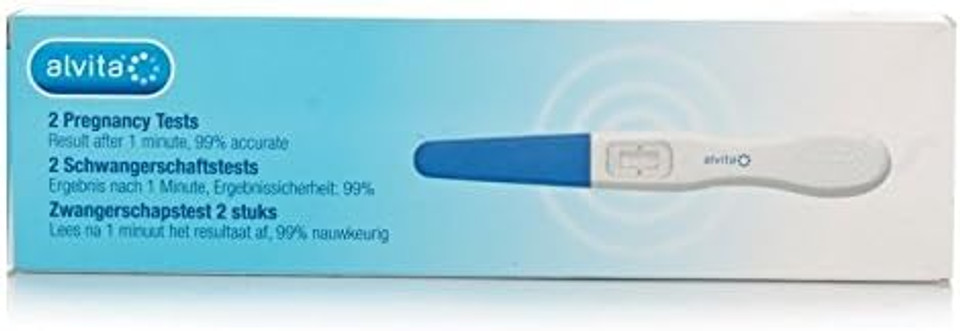 2 Alvita Pregnancy Tests